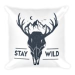 Stay Wild Square Pillow