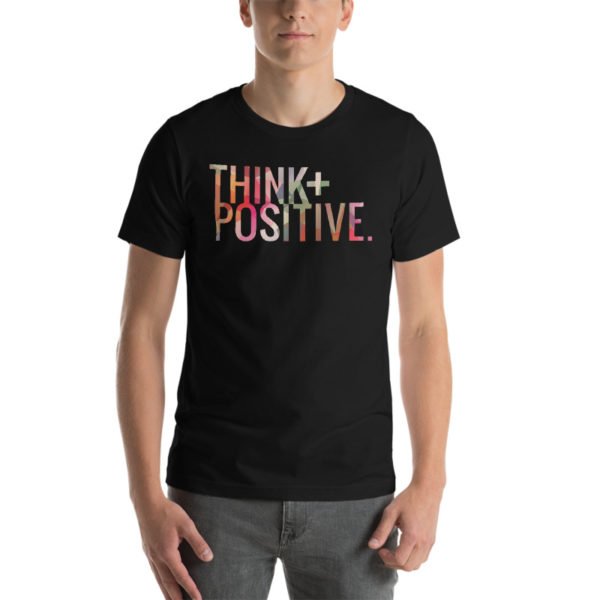 Think Positive Black Shirt